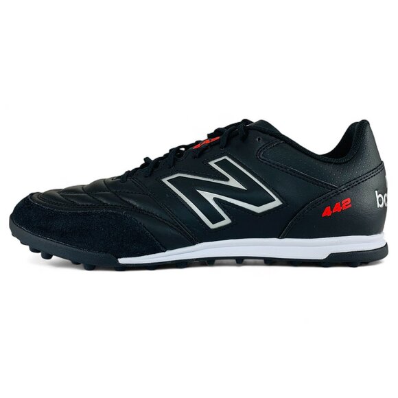 New Balance 442 v2 Team TF Turf Men's Black Soccer Shoes MS42TBK2 - Picture 1 of 10